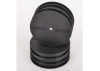 Schumacher Cat K1 4WD Buggy Front Wheels - Black (2)