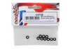 M3 Countersunk Washers - Black Alloy (10)