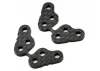 Carbon Fibre Optional Rear Hub Carrier Arm Set - Mi5 (2pr)