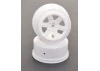 Short Course Wheel - White +3 offset (2)