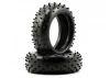 Schumacher Mini Spike 2 4WD Front Buggy Tyres - Green - 1 Pair