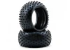 Schumacher Mini Spike 2 Rear Buggy Tyres - Blue - 1 Pair