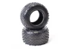Schumacher Mini Spike 2.2 Truck Tyres - Yellow (2)