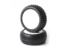 Schumacher Yellow Mini Spike 1:8 Pre Mounted Tyres - 1 Pair