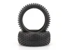 Schumacher Silver Mini Spike 1:8 Buggy Tyres - 1 Pair