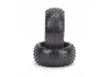 Schumacher Mini Spike 2 Rear Buggy Tyres - Silver - 1 Pair