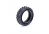 Schumacher Cut Stagger Low Profile Tyres - Silver