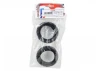 Schumacher Cut Stagger Low Profile Tyres - Silver