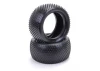 Schumacher Mini Pin 2 1:10 Buggy Rear Tyres - Yellow