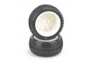 Schumacher Mezzo Tyre Rear 1:10 Buggy - Silver - Pre-Glued (2)
