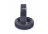 Schumacher Fusion Slim 1:10 2WD Tyres - Front - Yellow (2)