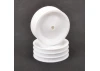 White Front Wheels (2) - CAT XLS