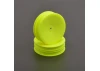Schumacher 2WD Front Slim Buggy Wheels - Neon Yellow (2)