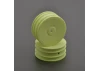 Schumacher 4WD Front Buggy Wheels - Neon Yellow (2)