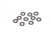 M3 Black Alloy Washers 0.75mm (10)
