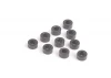 M3 Black Alloy Washers 3.00mm (10)