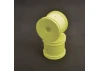 Schumacher 2.2 Stadium Truck Wheel - 12mm Hex - Yellow - 1 Pair