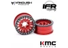 Vanquish KMC 1.9 KM445 IMPACT Red Anodized