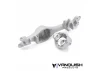 Vanquish F10T Aluminium Front Axle Housing - Clear