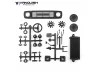 Vanquish Origin Halfcab Body Set - Clear