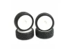 Shimizu D01J Wet Tyres Mounted on Revlite Wheels (4) (BRCA National Wet Control Tyre)