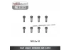 Yikong M2.5 x 10 Cap Head Screws - 8pk