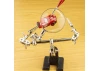 Modelcraft Helping Hand With Glass Magnifier
