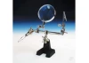 Modelcraft Helping Hand With Glass Magnifier