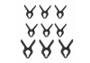 Modelcraft Nylon Grip Clamps - 3x75mm, 6x50mm