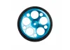 Aluminium Wide Wheel - Circle - Blue