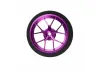 Aluminium Wide Wheel - Spoke - Purple