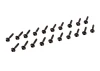 Socket Head Servo Mounting Screws (20)