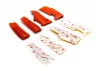 Orange Grip Set w/ Tape: DX9