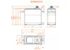 SpektrumT A6310 Ultra Torque High Speed Metal BL HV Servo