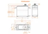 Spektrum A6320 Ultra Torque High Speed Metal BL HV Servo