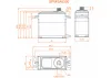 A6330 Digital HV Brushless High Torque High Speed Metal Gear