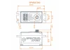 A7090 Brushless Low Profile Metal Gear HV Servo