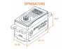 A7090 Brushless Low Profile Metal Gear HV Servo