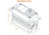 Spektrum S9120BL 1:5 Torque Metal Large Scale Servo