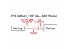 IC3 Battery to JST PH / UMX -Type Device Connector