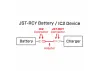 Adapter: IC2 Device / JST - RCY Battery