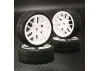 Sweep Hankook Tread 32Deg 24mm Glued Tc Tyres 12Spoke Carpet