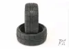 FMS Sweep Hankook Tread 36Deg 24mm Glued TC Tyres 12Spoke Asphalt