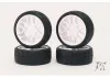 FMS Sweep Hankook Tread 36Deg 24mm Glued TC Tyres 12Spoke Asphalt