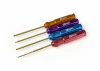 Hex Driver Set 1.5/2/2.5/3mm Coloured