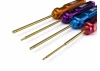 Hex Driver Set 1.5/2/2.5/3mm Coloured