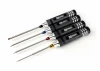 Hex Driver Size Guide - Coloured Collar Set