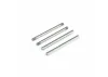 Rear Hinge Pin Set - Polished: All 22