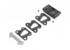 Front Pivot - w/Brace And Kick Shims: All 22