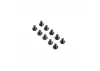 Flat Head Screws - M4x8mm (10)